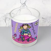 Personalised Bang on the Door Groovy Chick Scented Jar Candle Extra Image 2 Preview